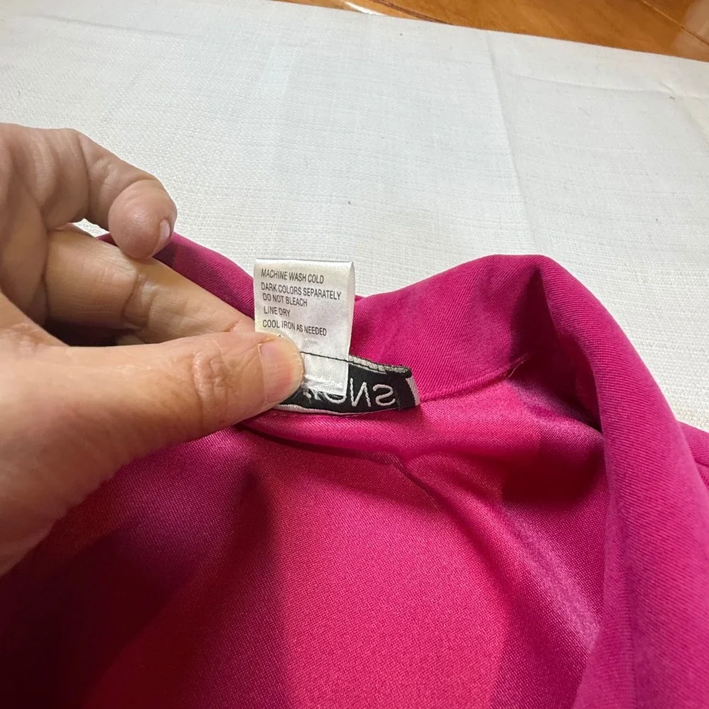 Vintage‎ Notations Pink Blazer Jacket Large Y2K Careercore